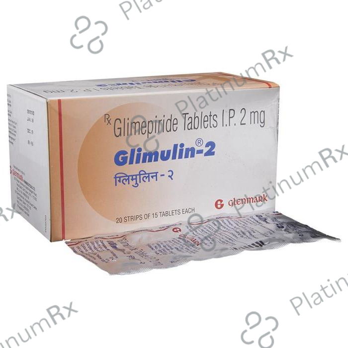 Glimulin 2mg Tablet 15s