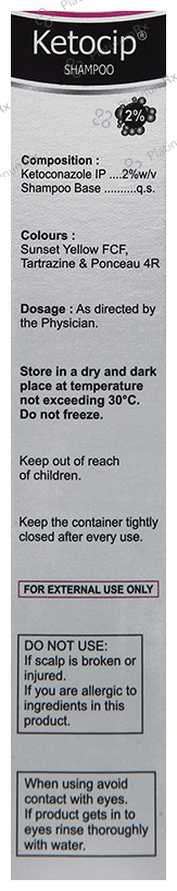 Ketocip 2% Shampoo 100ml