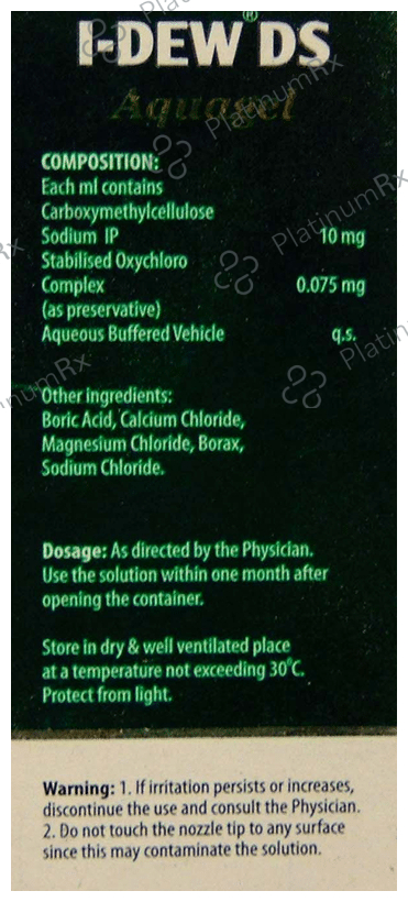 I Dew DS Aquagel 10ml