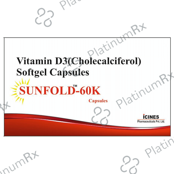 Sunfold 60K Softgel Capsule