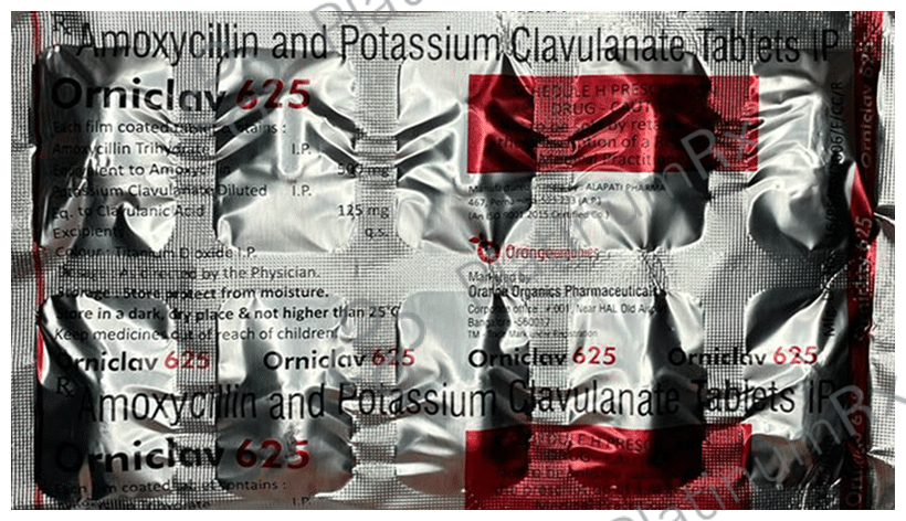 Orniclav 625 Tablet