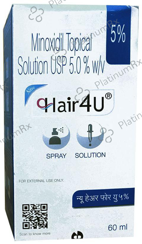 New Hair 4U 5% Solution 60ml