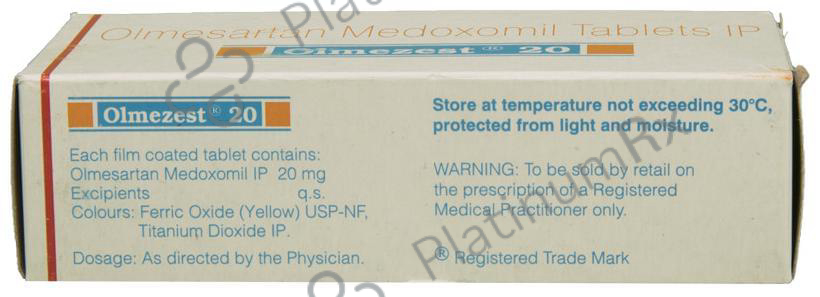 Olmezest 20mg Tablet 10s
