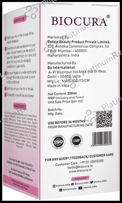 Biocura Natural Hair Conditioner