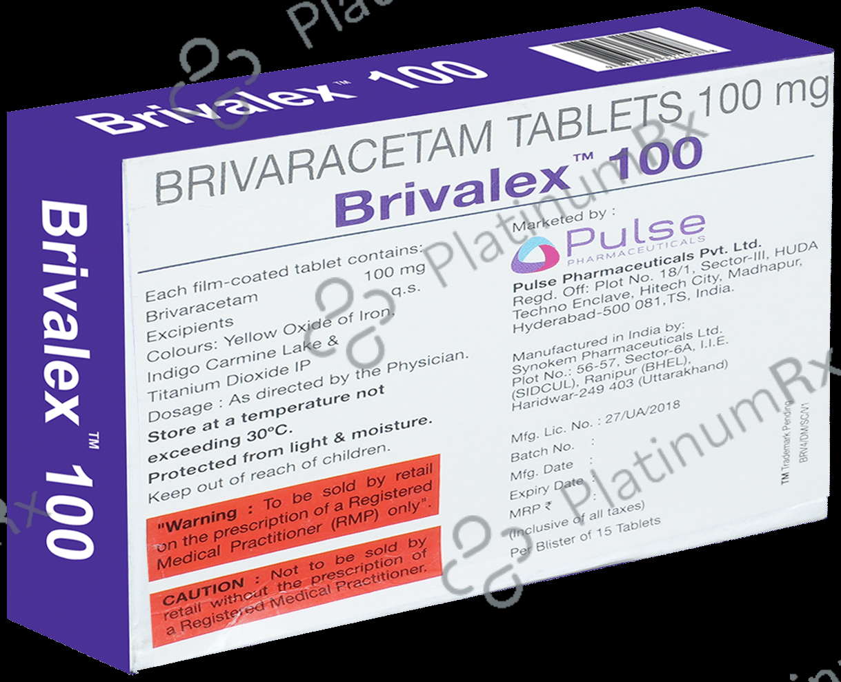 Brivalex 100mg Tablet