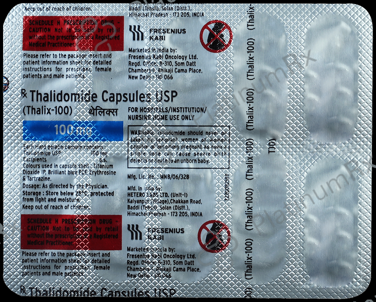 Thalix 100mg Capsule 10s