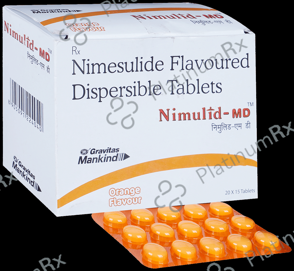 Nimulid MD Tablet Orange