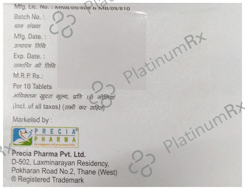 Endoformin G Forte 4mg/1000mg Tablet PR