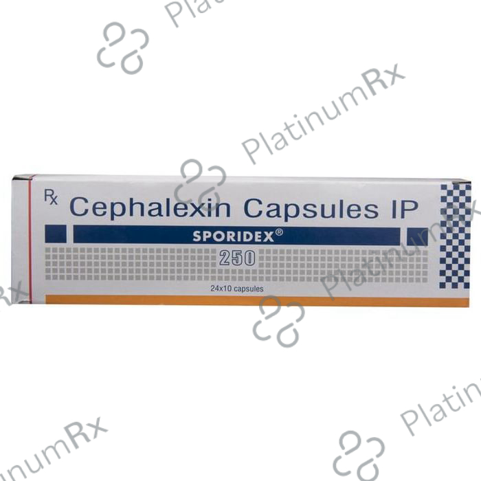Sporidex 250mg Capsule 10s