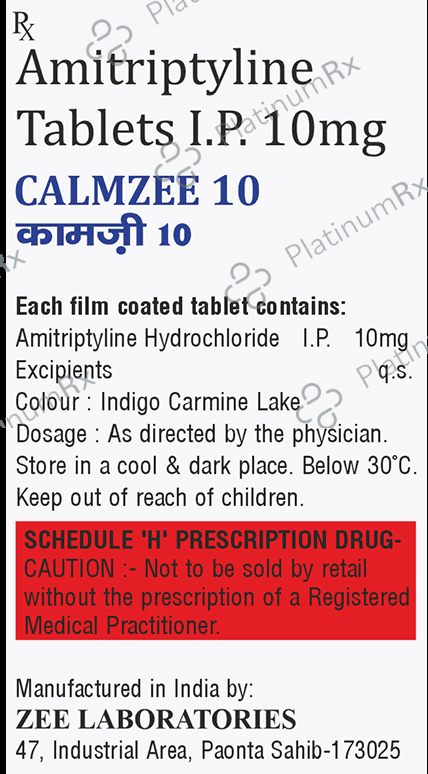 Calmzee 10 Tablet