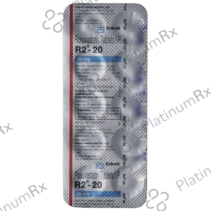 R2 20 Tablet - Uses, Side Effects, Price, Generic | PlatinumRx