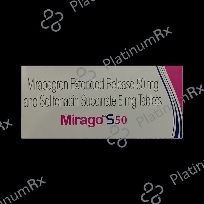Mirago S 50/5mg Tablet ER 10s
