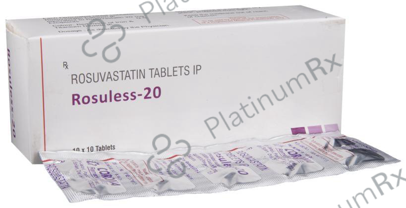Rosuless 20 Tablet 10 Tablet