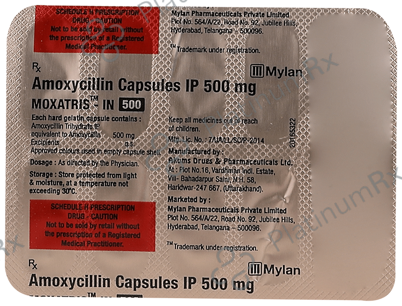 Moxatris-IN 500 Capsule