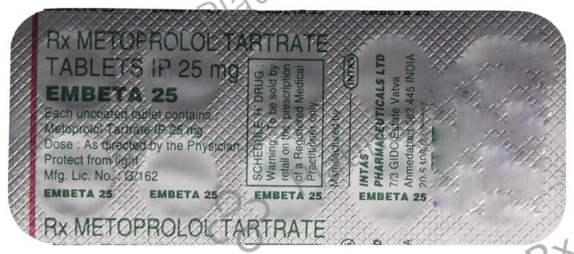 Embeta 25mg Tablet 10s