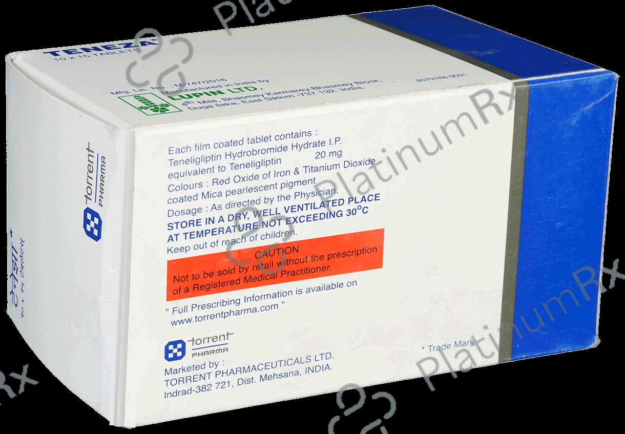 Teneza 20mg Tablet 15s