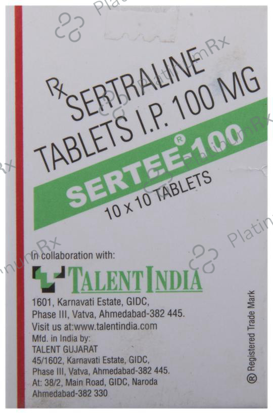 Sertee 100 Tablet