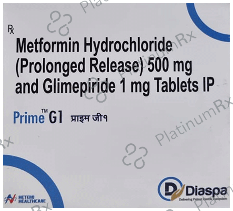 Prime G 1mg/500mg Tablet