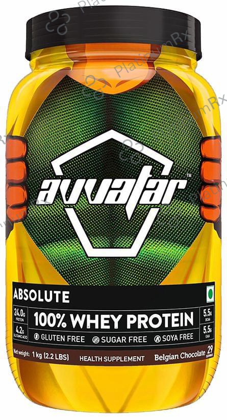 Avvatar Absolute 100% Whey Protein Belgian Chocolate 1 kg