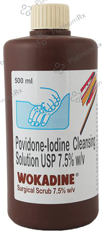 Wokadine 7.5% Surgical Scrub 500 Scrub