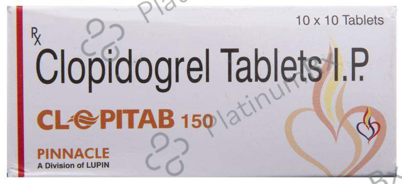 Clopitab 150mg Tablet 10s