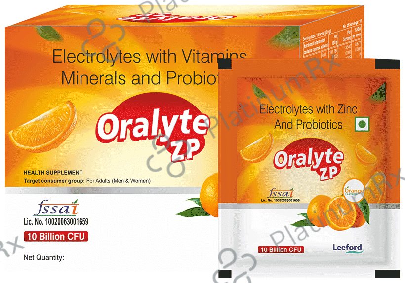 Oralyte ZP Sachet Orange