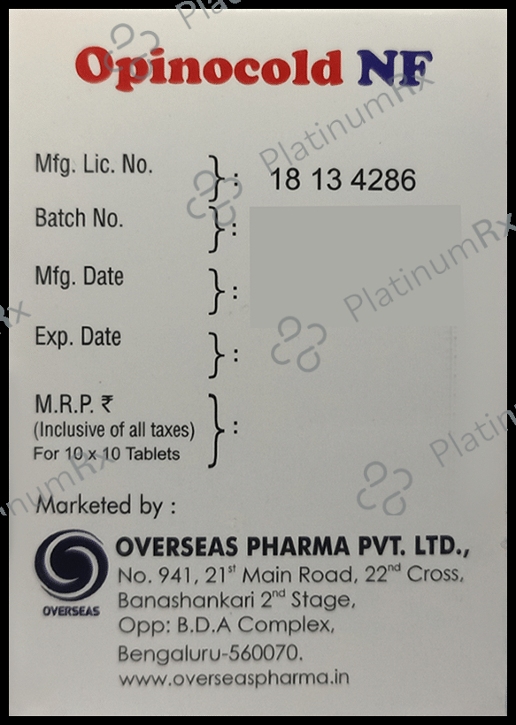 Opinocold NF Tablet