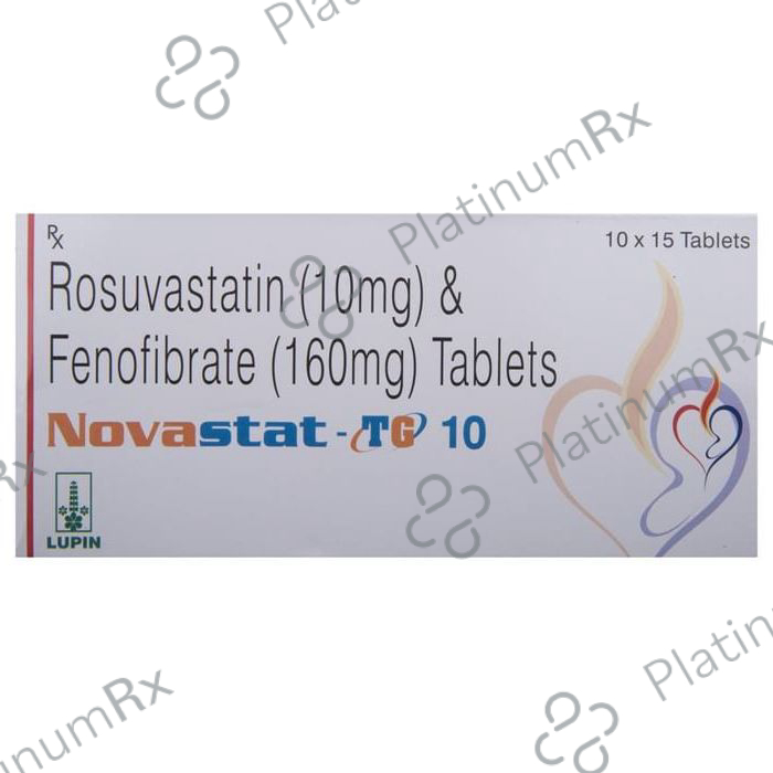 Novastat TG 10 160/10mg Tablet 15s