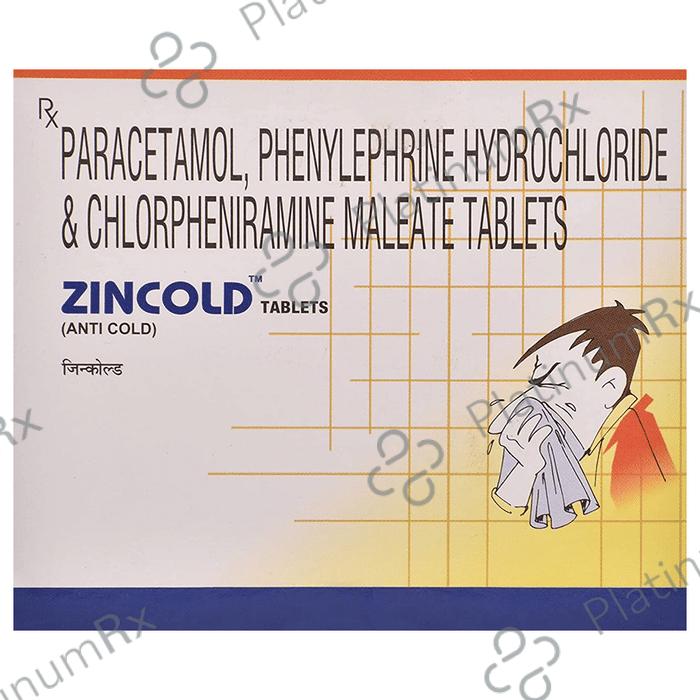 Zincold 2/500/10mg Tablet 15s