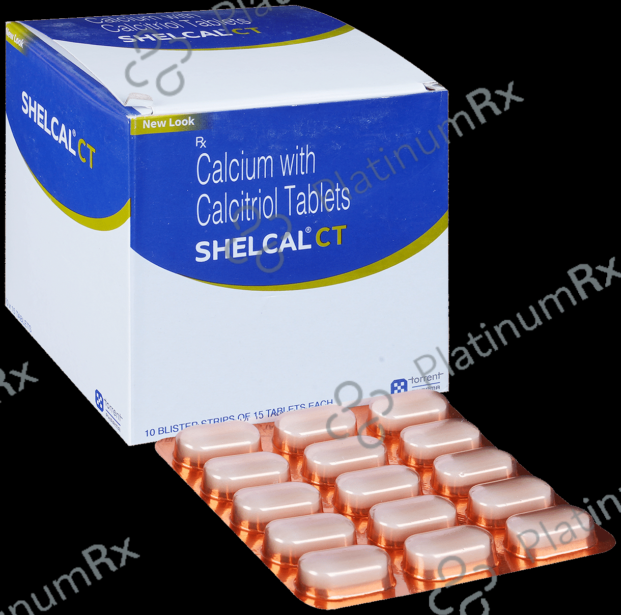 Shelcal CT 500mg/0.25mcg Tablet 15s