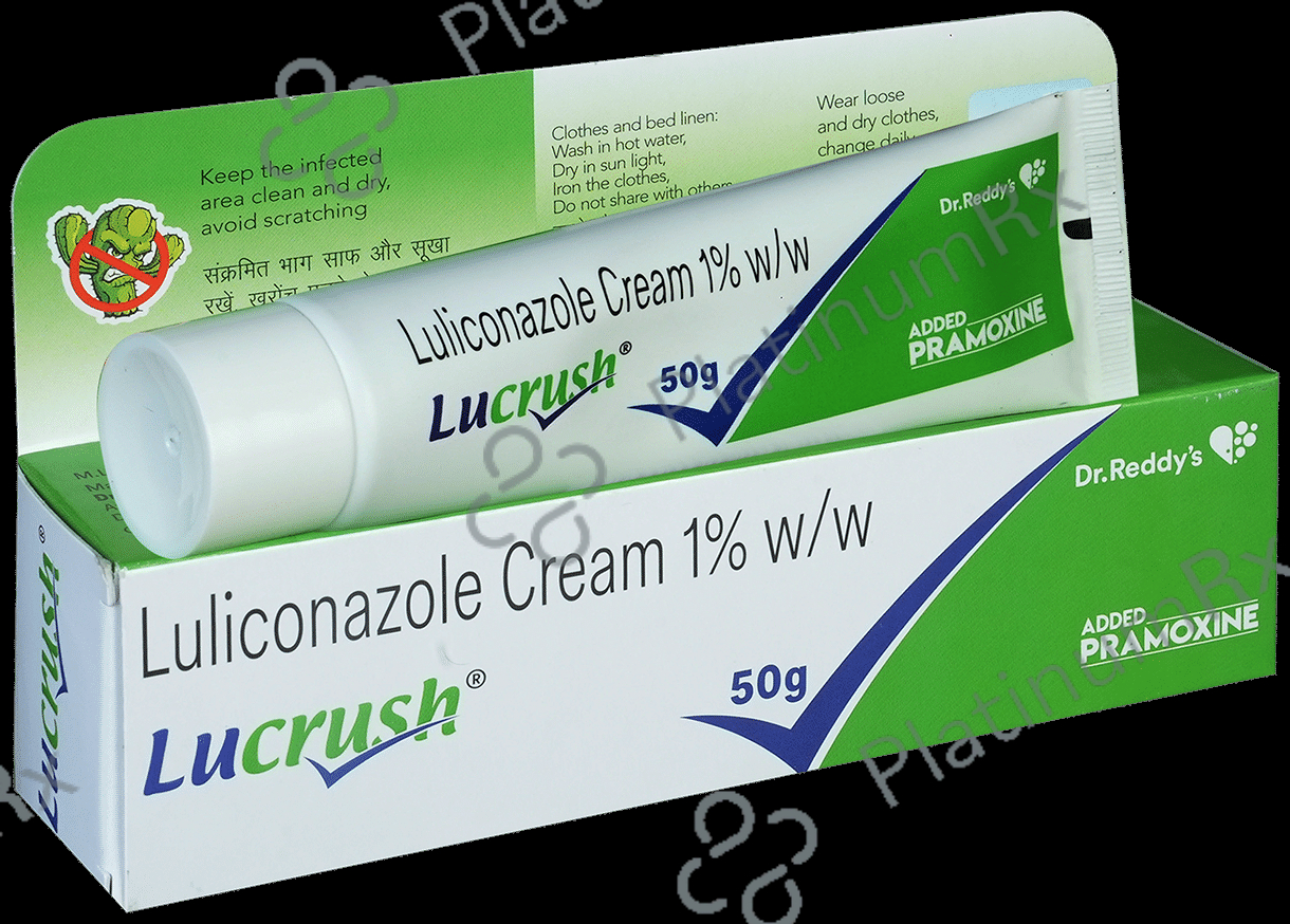 Lucrush 1% Cream 50gm