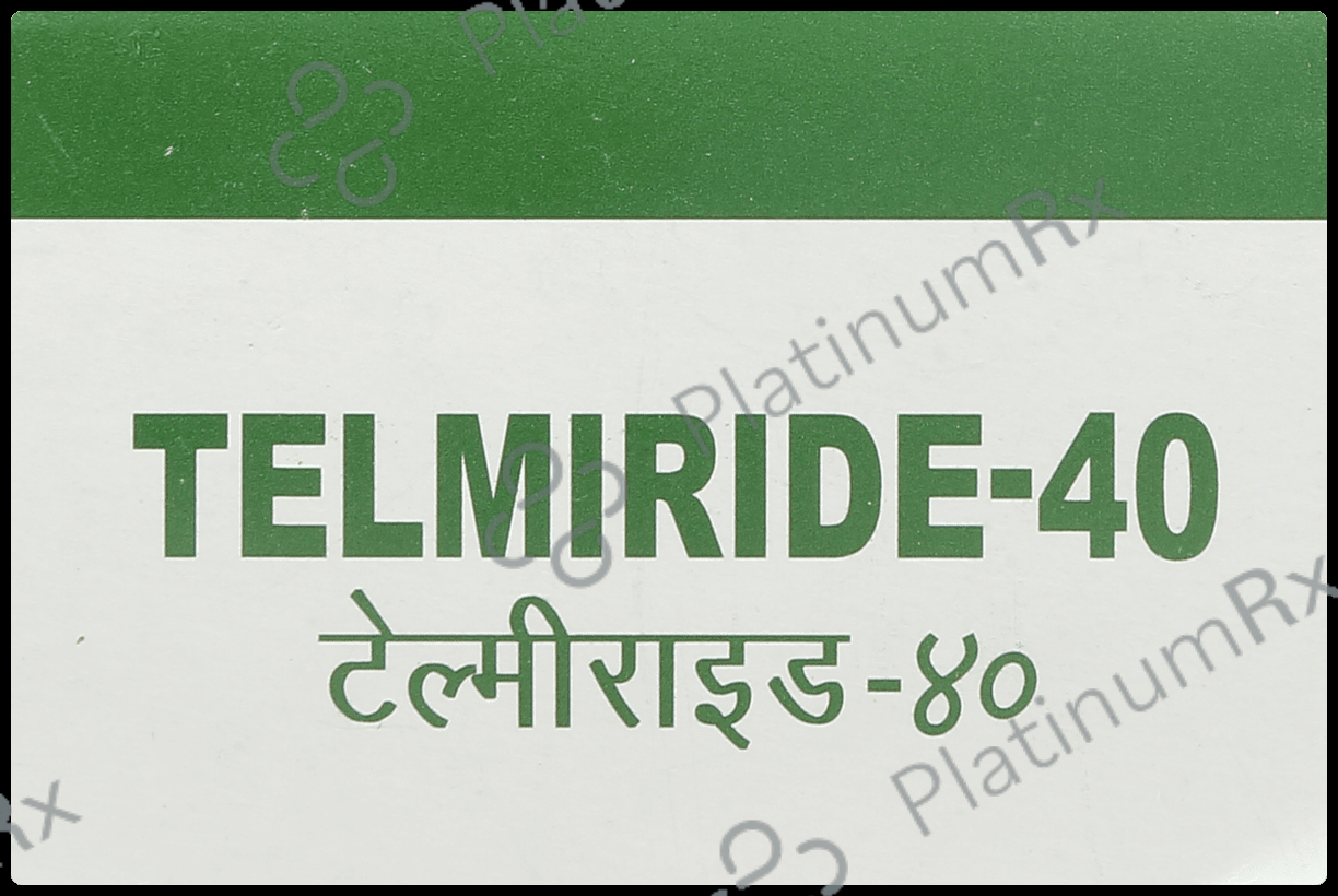 Telmiride 40 Tablet