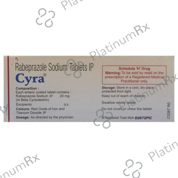 Cyra 20mg Tablet 10s