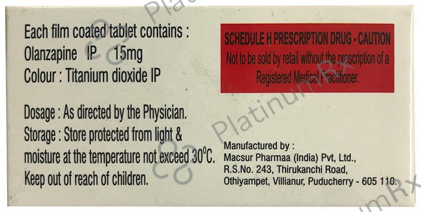 Otzup 15 Tablet