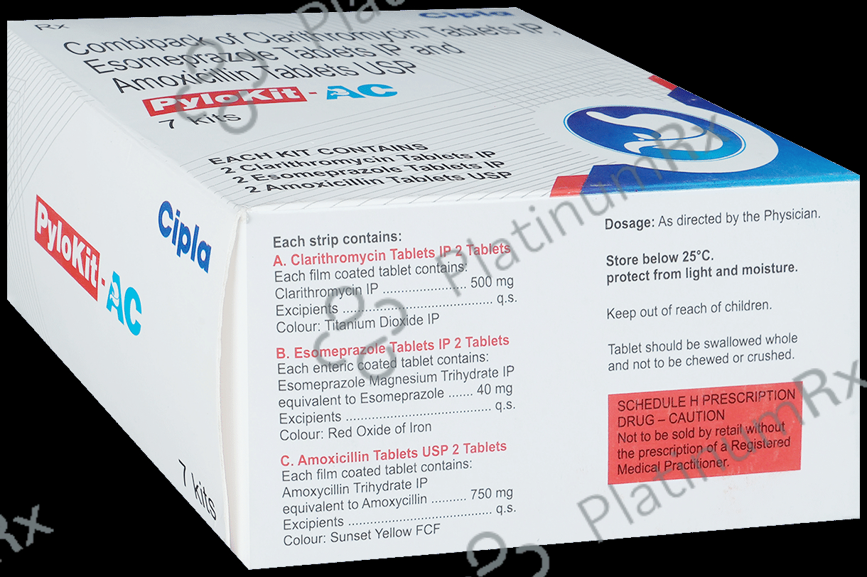 Pylokit-AC Kit 6 tablets