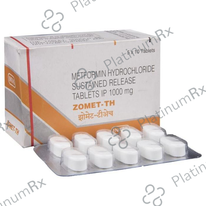 Zomet TH 1000mg Tablet SR 10s