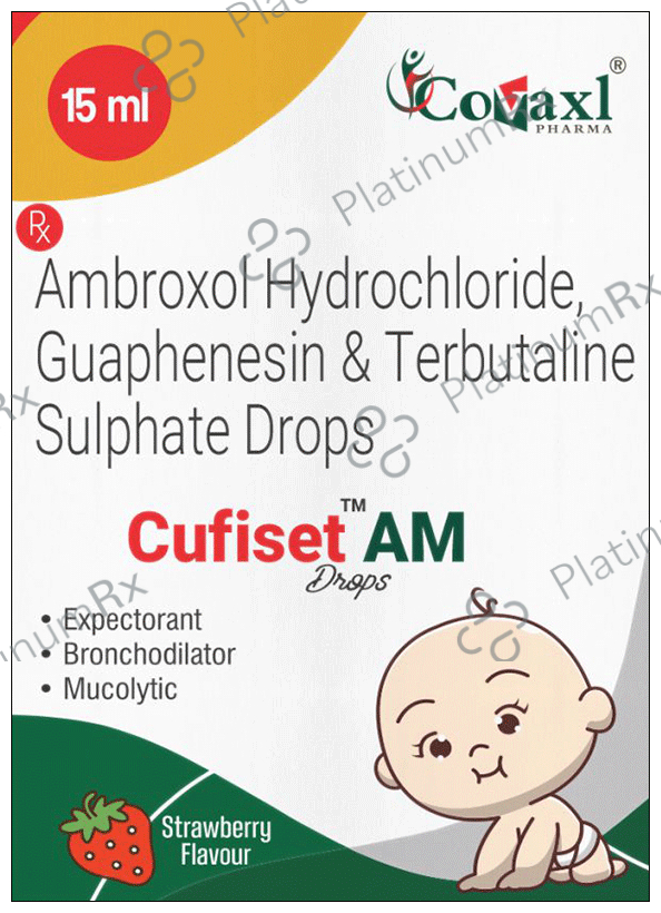 Cufiset AM Oral Drops Strawberry