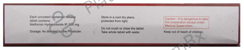 Formin-SR 500 Tablet 10 Tablet SR