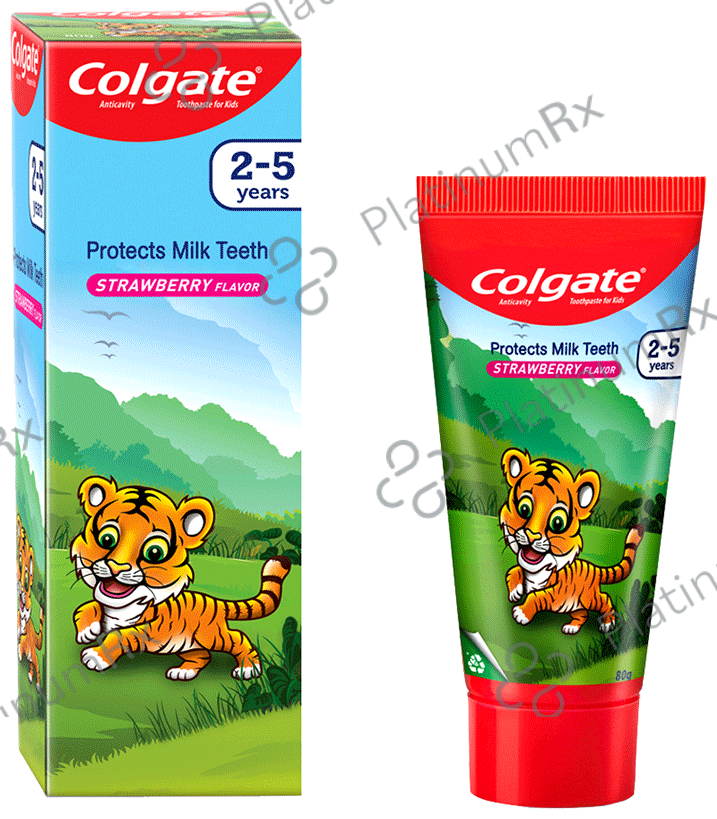 Colgate Kids Toothpaste for 2 to 5 Years Strawberry
