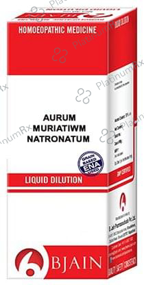 Bjain Aurum Mur Nat. Dilution 200 CH 12 ml