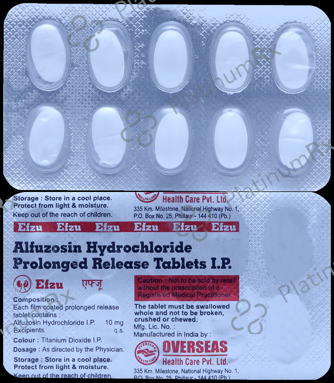 Efzu Tablet PR