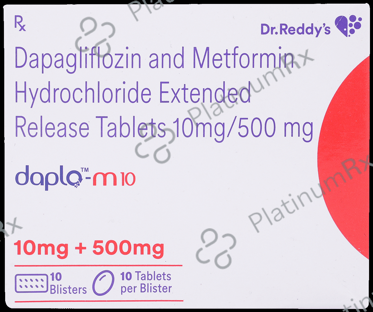 Daplo M 10/500mg Tablet 10s