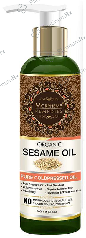 Morpheme Organic Sesame Oil