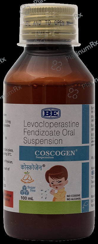 Coscogen Oral Suspension Mango Sugar Free