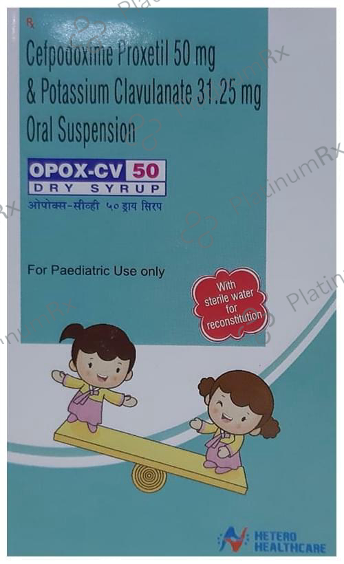 Opox CV 50/31.25mg Dry Syrup 30ml