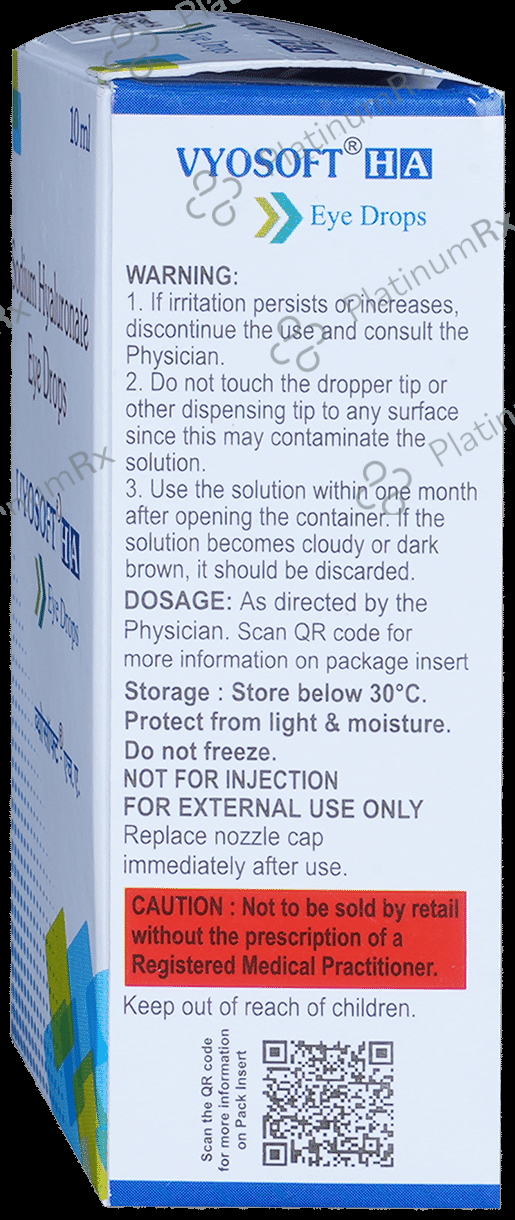Vyosoft HA Eye Drop