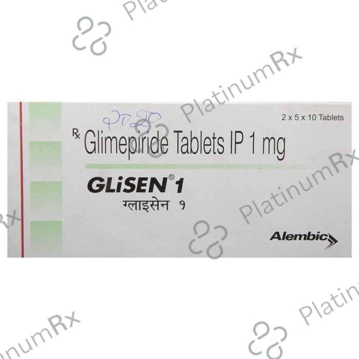 Glisen 1mg Tablet 10s