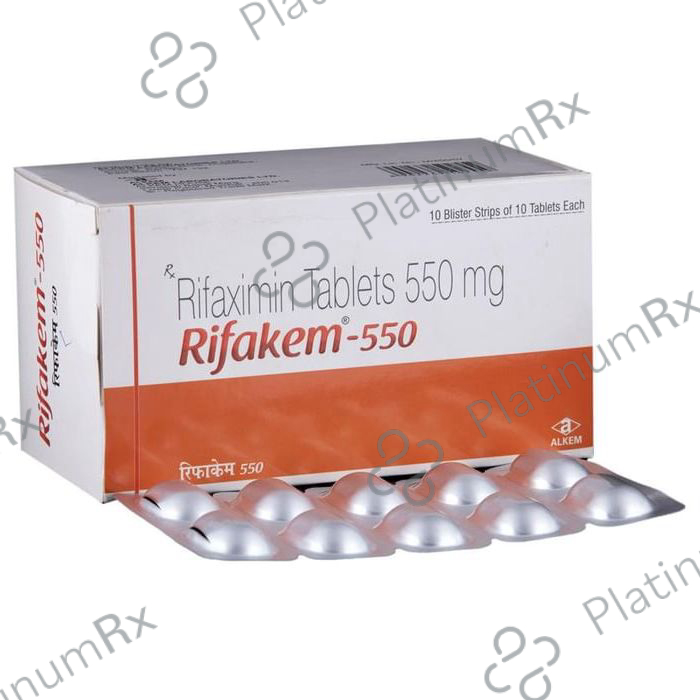 Rifakem 550mg Tablet 10s