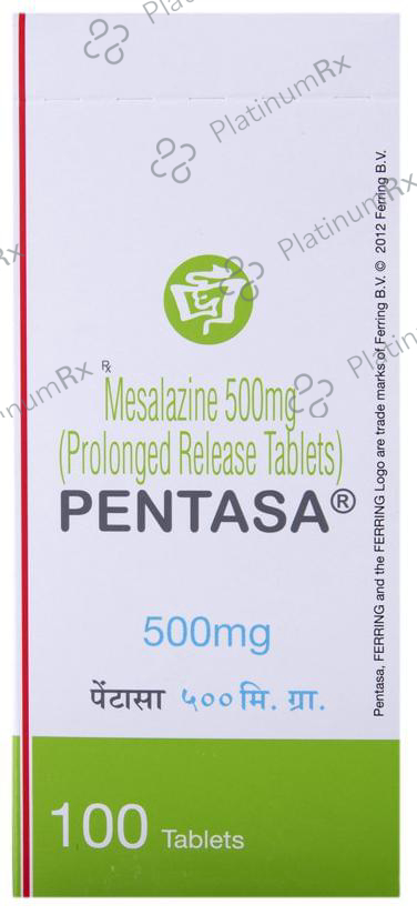 Pentasa PR 500mg Tablet 10s