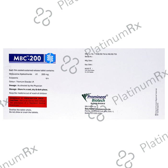 MBC 200 Tablet SR